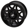 4/137 Tusk Tintic Wheel 15x7 5.0 + 2.0 Matte Black For HONDA Talon 1000X-4 2020-2022