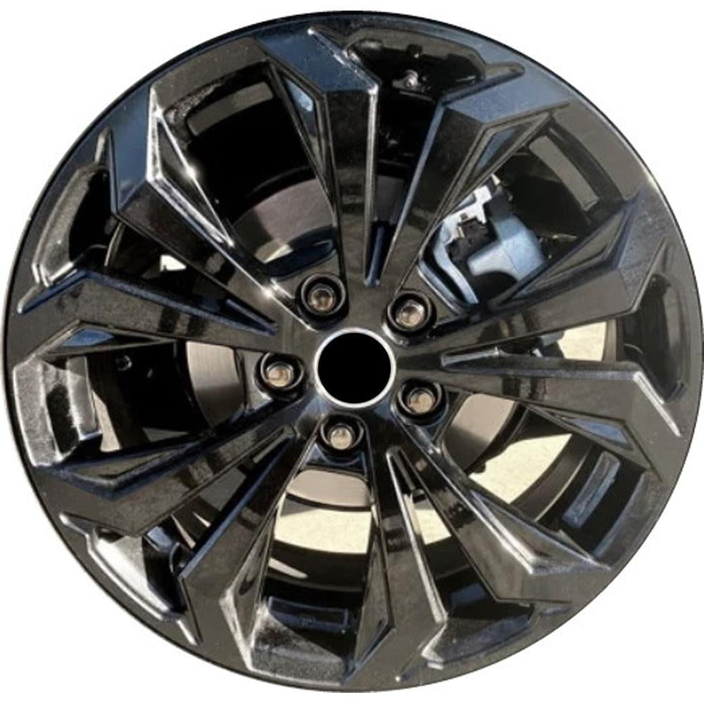 18x7 inch New Alloy Rim for 2022-2023 Toyota Rav-4 Painted Black