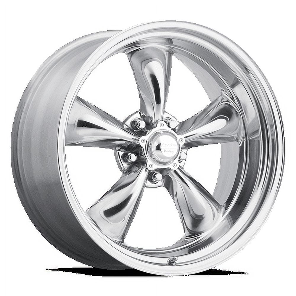 American Racing Vintage Aluminum Rim VN515 TORQ THRUST II 1 PC 17X7in Polished Finish, VN5157761