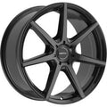 Motiv 18x7.5 5X4.50 432B Rigor Black Wheel Rim