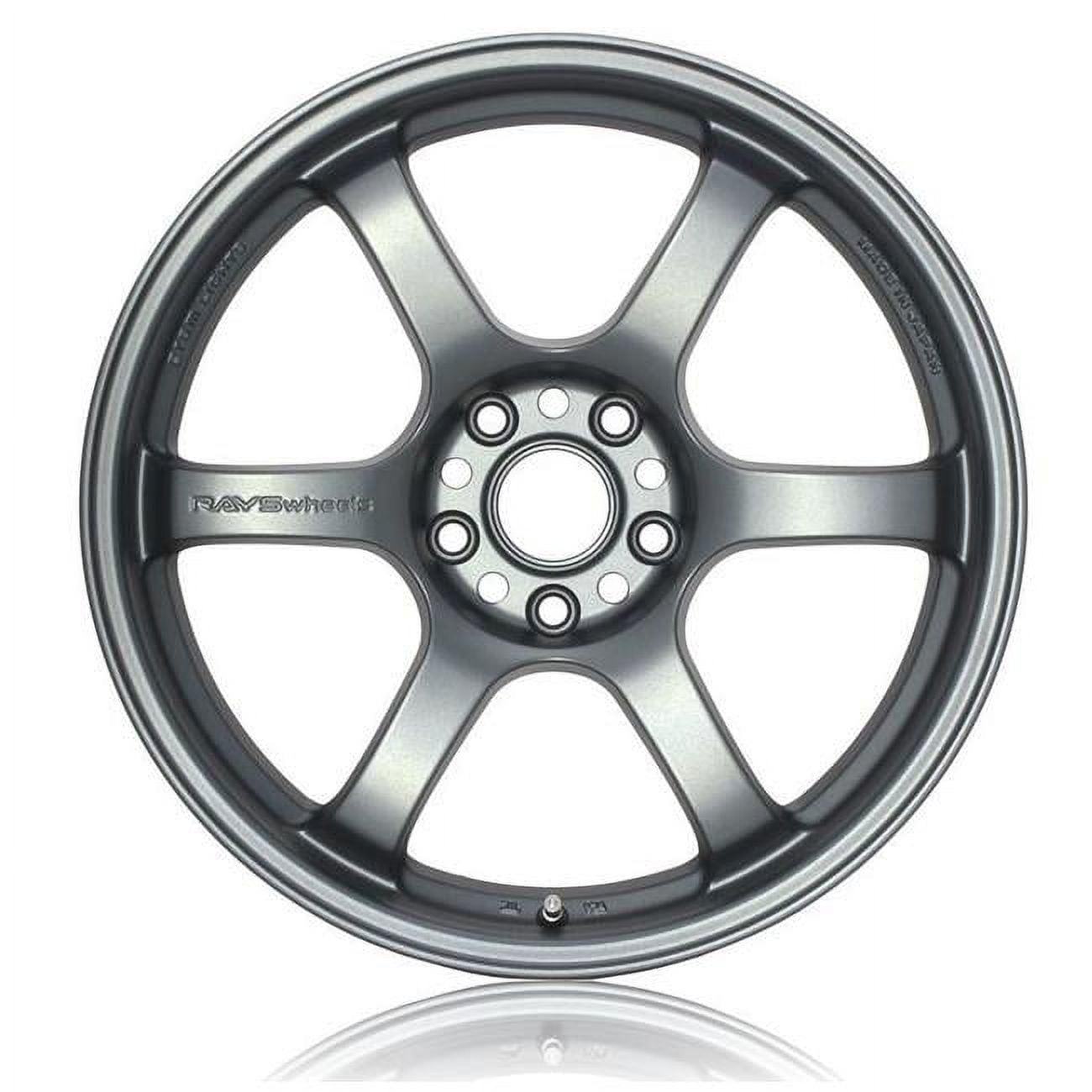 Gram Lights 57DR 17 x 9 Plus 12 Offset 5-114.3 Bolt Pattern Gunmetal Blue 2 Wheel