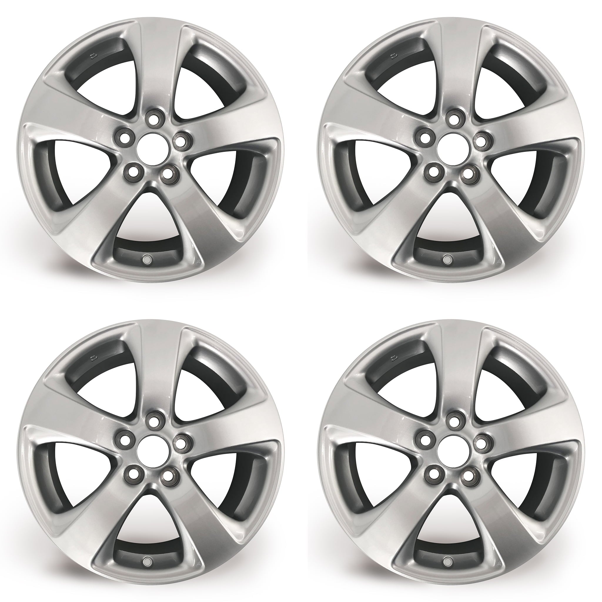 17 Set of 4 New 17x7 Alloy Wheel For TOYOTA SIENNA 2011-2020 SILVER OEM Standard Replacement Rim