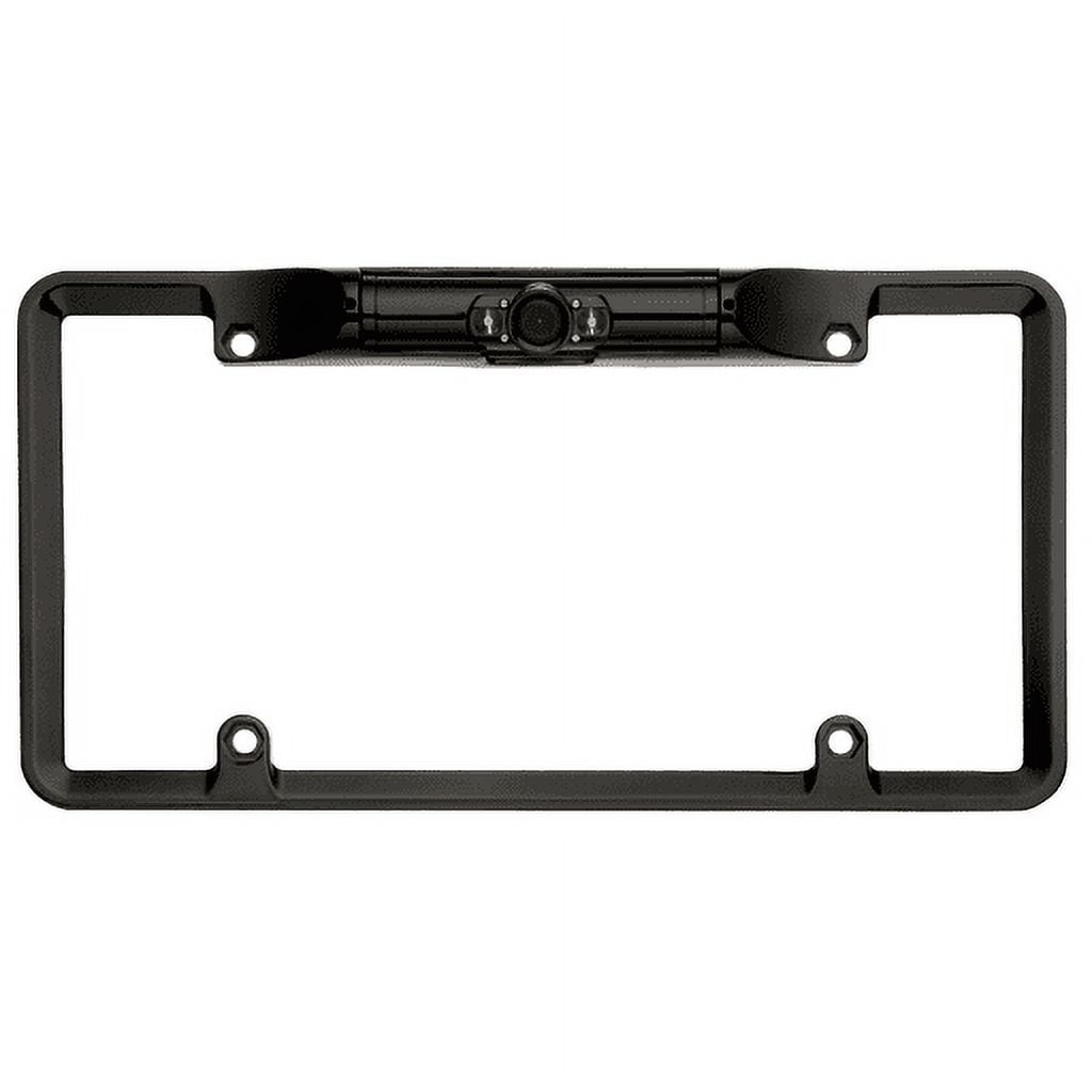 BOYO VTL300CL - Full-Frame License Plate Backup Lens with Parking Lines and LED Lights (Black)