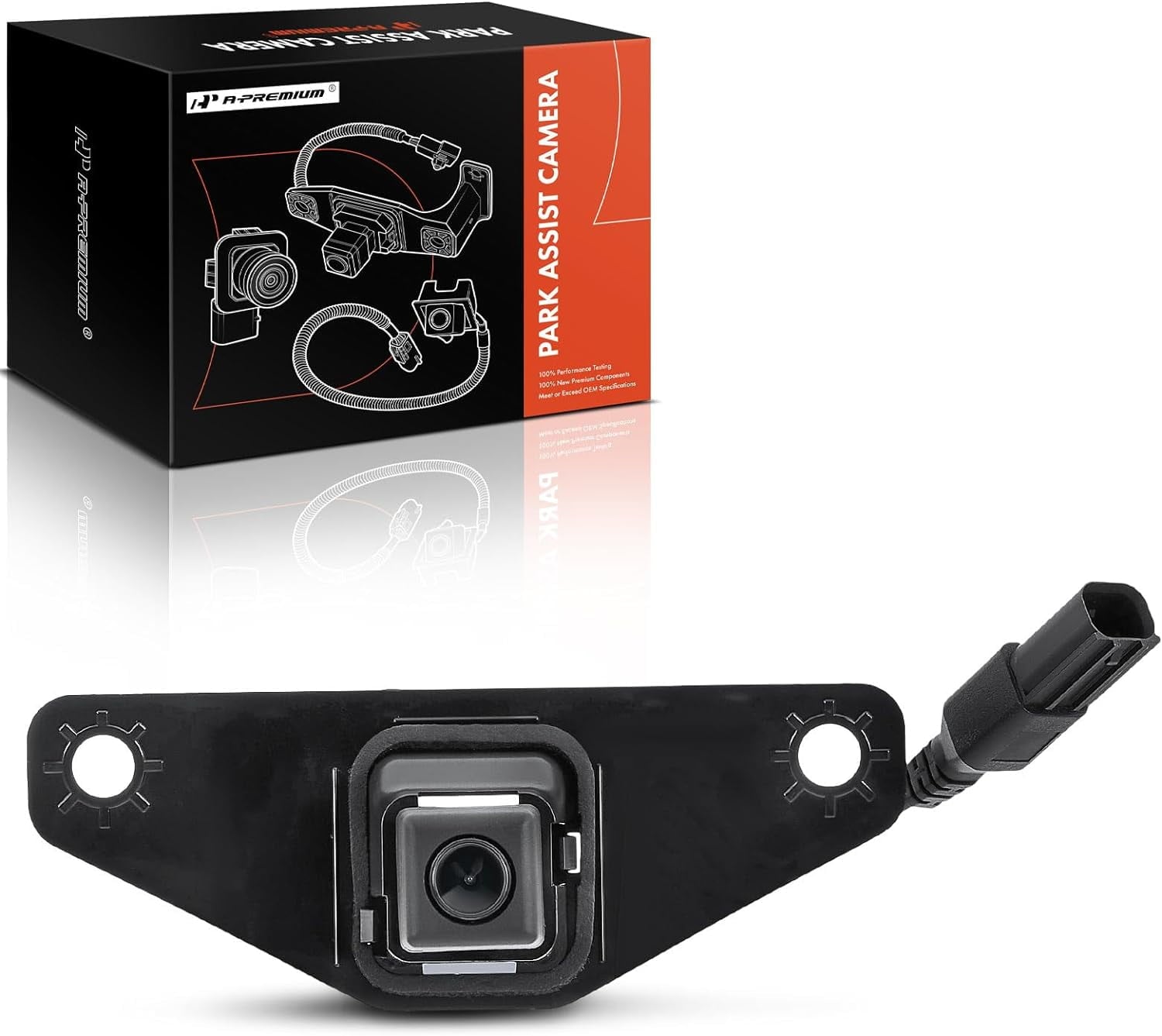 A-Premium Park Assist Lens Back Sight Backup Reverse Recorder Compatible with Select Lexus Models - 2014-2015 GX460 - Replace# 8679060240