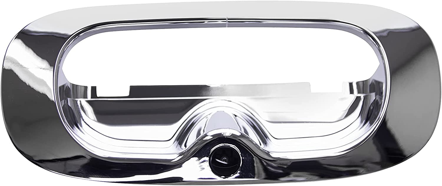 Master Tailgaters Chrome Tailgate Bezel with Backup Recorder for Dodge Dakota (1997-2011)