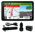 Garmin DriveCam 76 Large Easy-to-Read 7 GPS Automobile Navigator with Wearable4U Power Pack Bundle