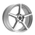 17x7.5 Motiv 433MS Blade Gloss Silver Machined Wheel 5x100 (40mm)