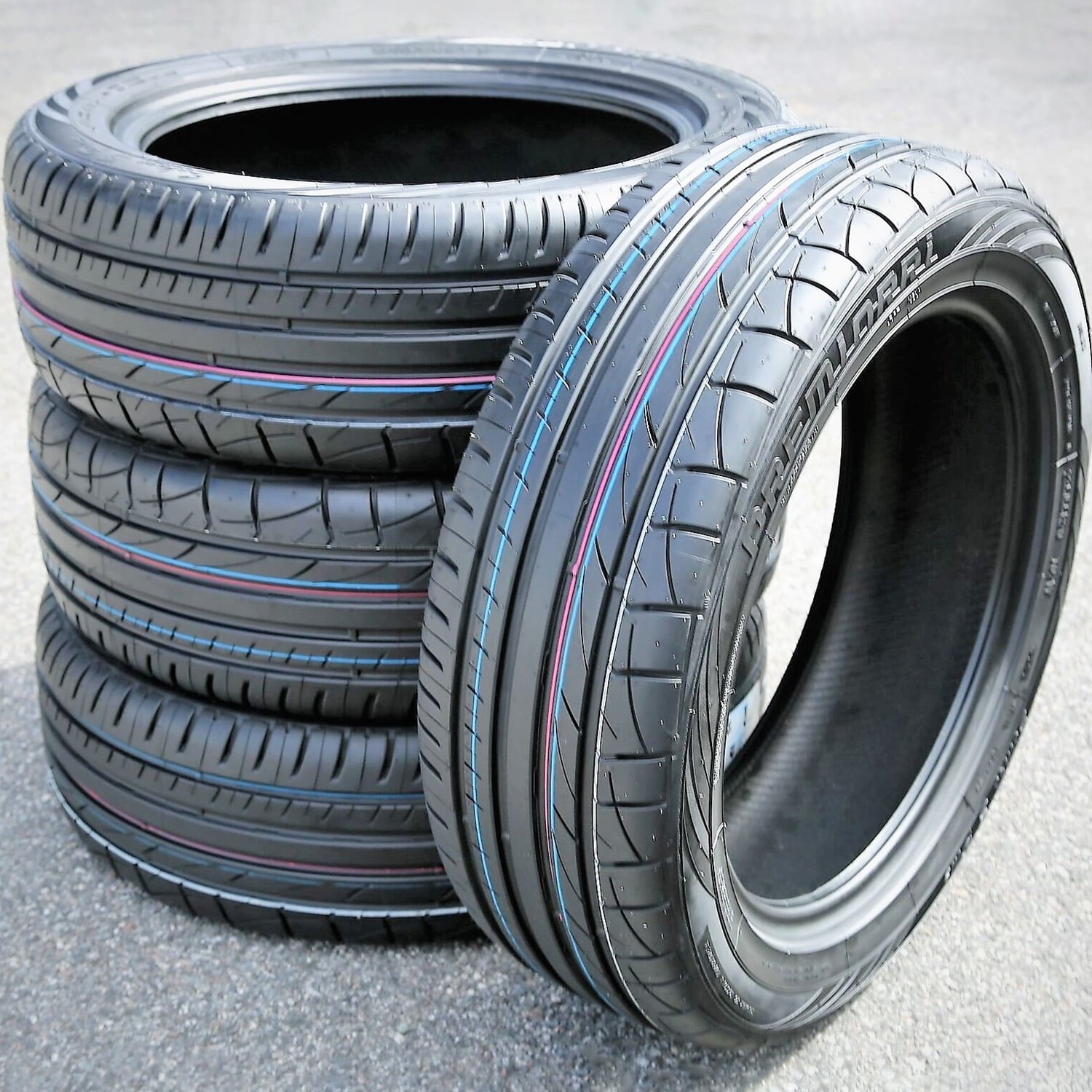 Set of 4 (FOUR) Premiorri Solazo Second-hand Plus 235/55R18 100V Performance Tires Fits: 2010-16 Chevrolet Equinox LTZ, 2017 Chevrolet Equinox LT