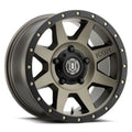 17x8.5 Icon Alloys Rebound Bronze Wheel 5x5.5 (0mm) Fits select: 2013-2018 RAM 1500, 2009-2012 DODGE RAM 1500