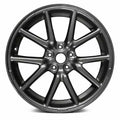 New 18x8.5 Inch Aluminum Wheel Rim 10 Spoke Medium Grey Fits 2017-2021 Tesla 3