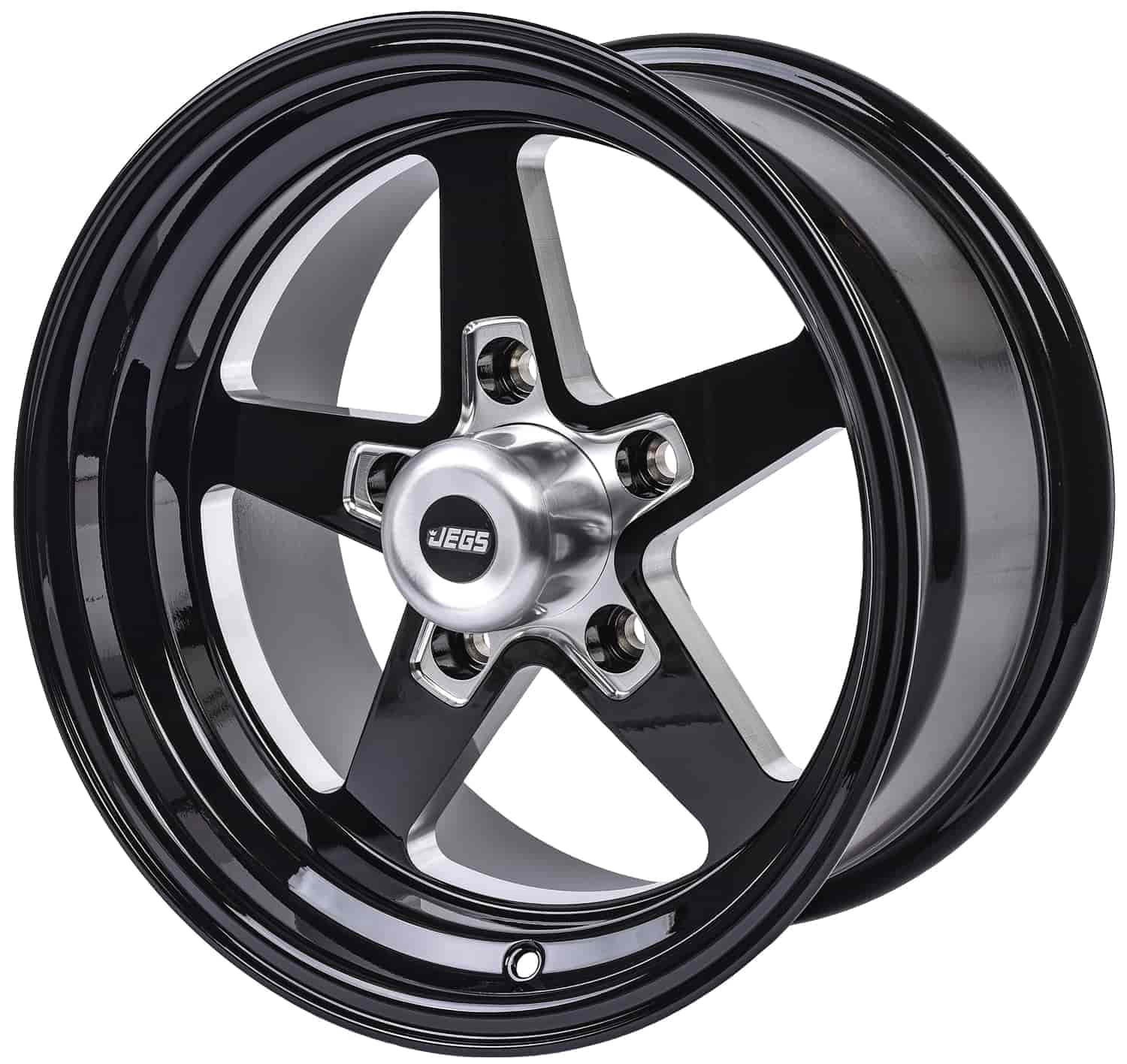 JEGS 681292 SSR Star Wheel Size: 15 x 10 Bolt Pattern: 5 x 5.00 Back Spacing: 4.