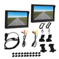 DC12V?24V 5inch TFT LCD Backup Camcorder System Kit Horizontal 87¡ã Vertical 62¡ã IP67 Waterproof for Automobile Bus Truck