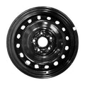 KAI 16 X 7 New Steel Wheel Replica, Black, Fits 2016-2020 Honda Civic Sedan