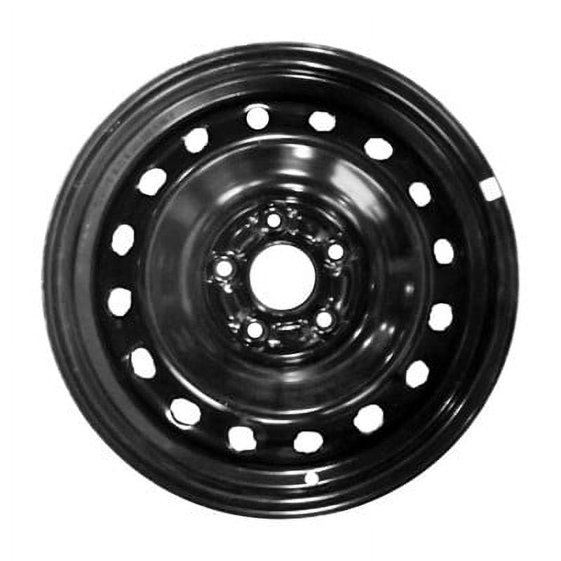 KAI 16 X 7 New Steel Wheel Replica, Black, Fits 2016-2020 Honda Civic Sedan