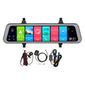 Mirror 10in Touchscreen 4G WIFI Loop Recording Premium Detector Driving Recorder D70