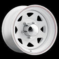 16x8 Allied 310W White Spoke White Wheel 8x6.5 (0mm)