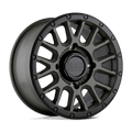 Black Rhino Powersports Cast Aluminum Rim BLLPZ 15X7 4X110 OD-GRN-BLK-LP 36MM, 1570LPZ364110N80