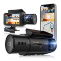 Rexing V33 3 Channel 1440p+1440p+1440p Front, Cabin and Back Camcorder Dashcam with Built-in Wi-Fi & GPS