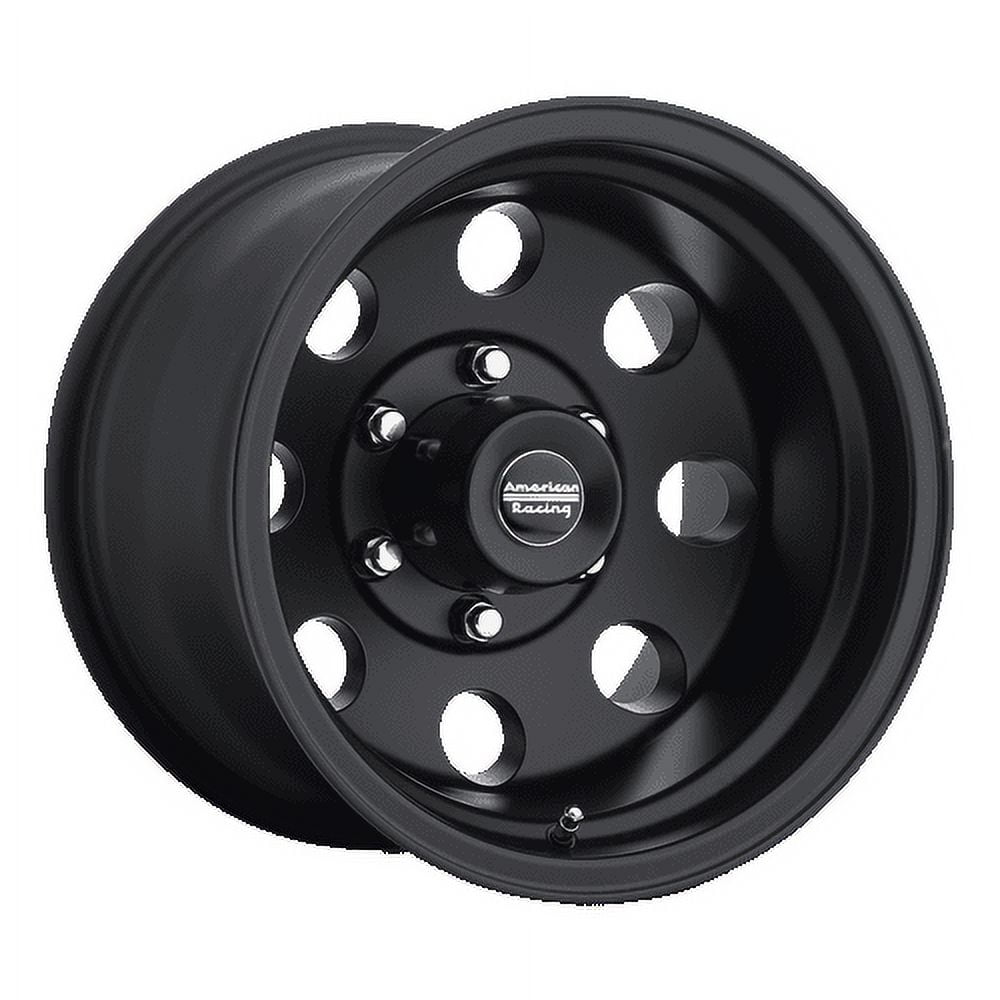 15x7 American Racing AR172 BAJA Satin Black Wheel 5x4.75 (-6mm)