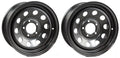 2-Pack Trailer Wheels JG 14X5.5 Black Modular 2200 Lb. 3.19 CB 5 Lug Rim