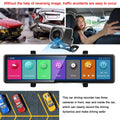 Dashboard Camera,Cam 12in 2.5k Automobile Bt Mirror Bt Vehicle Touched Screen Automobile Lens Auto 3 Lens 12in Automobile Video 12in 2.5k Clear 2.5k Clear Vehicle Screen 2.5k Automobile Lens Behind 3