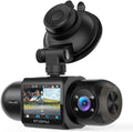 Uber Dual 1080P FHD Built-in GPS Wi-Fi , Front and Inside Automobile Lens Recorder with Infrared Dark Vision, Sony Sensor, Supercapacitor, 4 IR LEDsG-Sensor, Parking Mode, Loop Recording (D30)