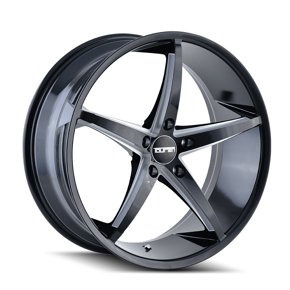 Touren Tr70-3270 18X8 5X120 35Et 74.1Cb Black/Milled Spokes