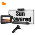 Boscam Solar Wireless Backup Camcorder No Wiring Install with Digital Wireless Back Sight Camera, Universal Bracket for Most Vehicle (SungoPro)