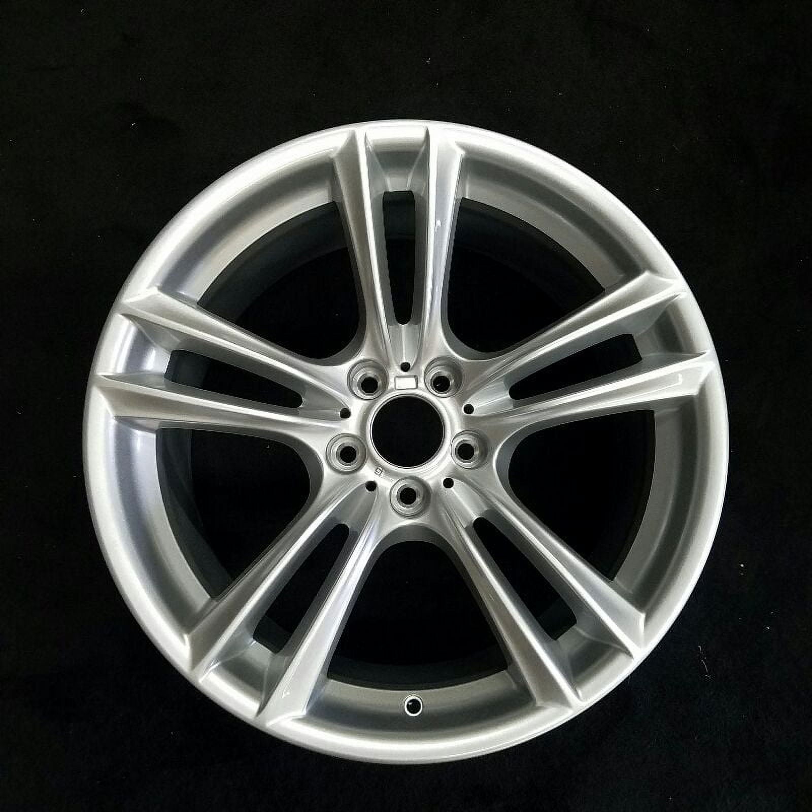 20 20x10 Brand New Single Behind Wheel For BMW 5-Series 7-Series 2009-2017 Silver OEM Design Replacement Rim