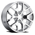 REV Wheels 586C-2408332 586 Series - 24x10 - 6.76 bs - 6x5.5 /6 x 139.7 - Chrome