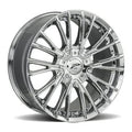 Platinum 437C Genesis 18x8 5x110/5x115 +35et Chrome Plated Wheel Fits select: 2014-2023 JEEP CHEROKEE, 2014-2015 CHEVROLET CRUZE