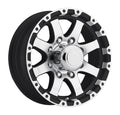 16 Sendel T08 8-Lug Boat Camper RV Trailer Wheel Black Machined (QTY 1)