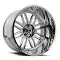 20x10 American Truxx Restless Chrome Wheel 8x6.5 (-25mm)