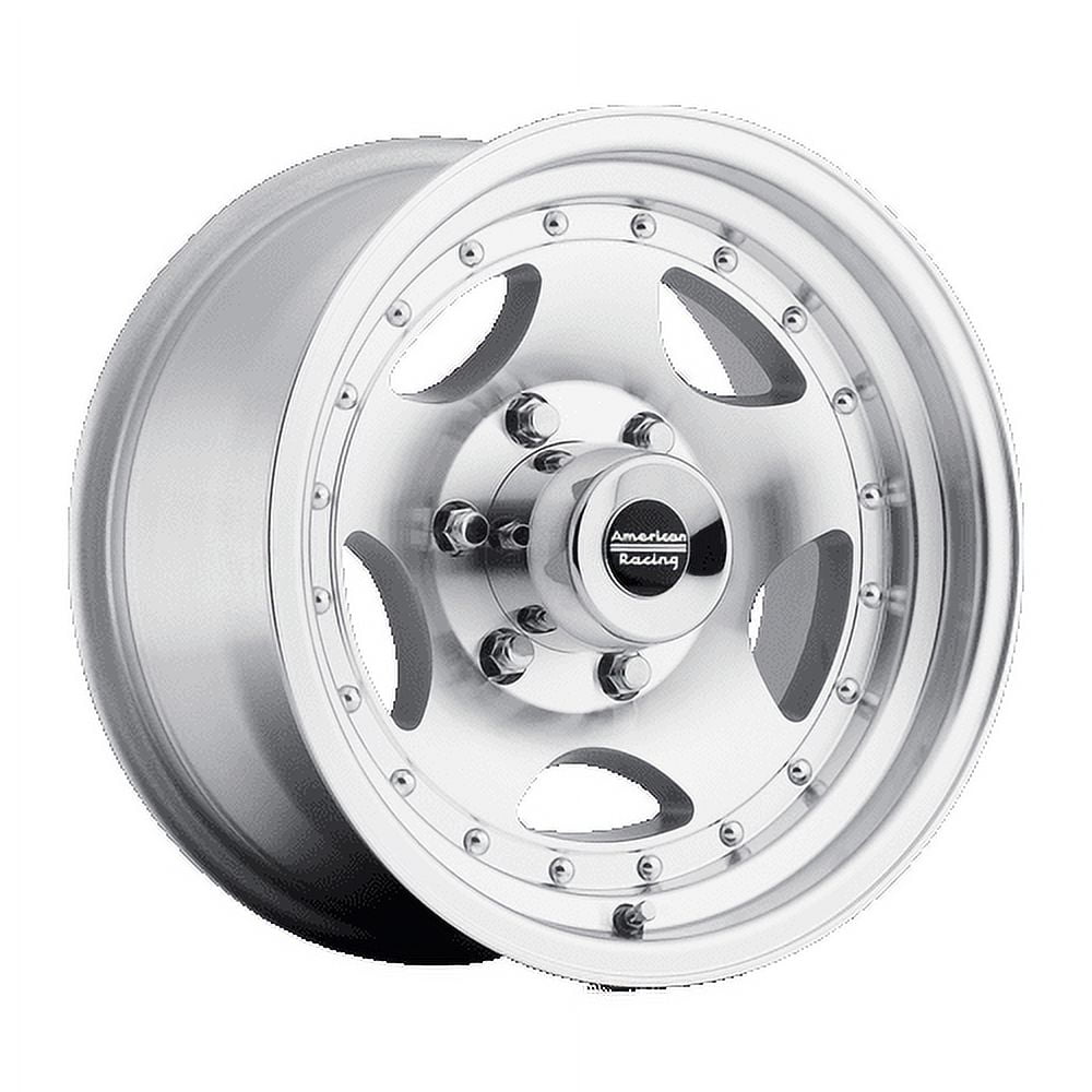 American Racing Aluminum Rim AR23 15X7in Machined Finish, AR235765