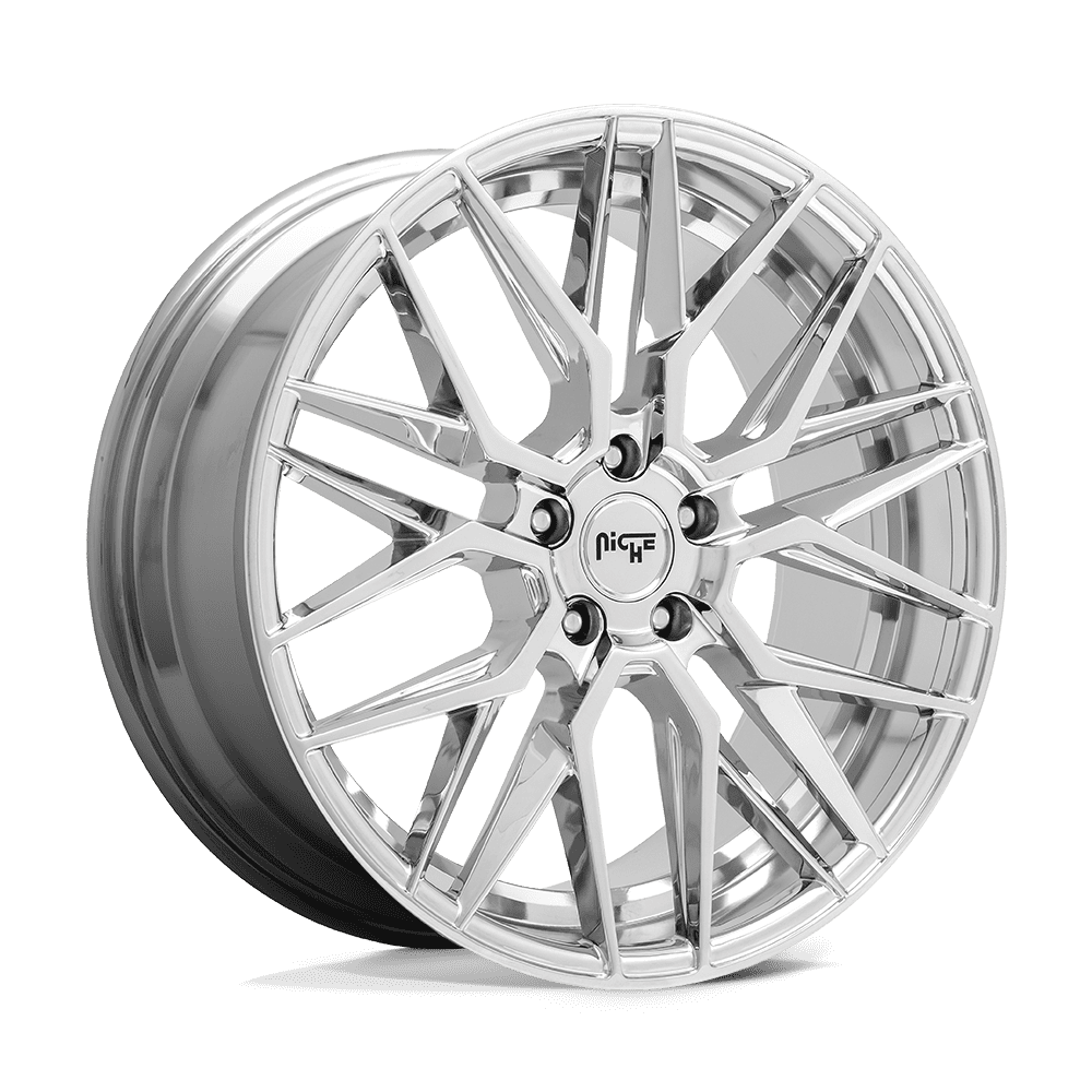 Niche 1PC Cast Aluminum Rim M249 18X8 5X4.5 CHROME 40MM, M249188065+40