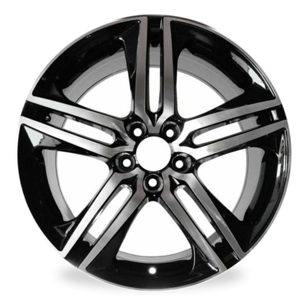 19 19x8 5 Brand New Single spoke Alloy Wheel for HONDA ACCORD 2016 2017 Machined Black OEM Grade Replacement Rim