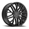 Motiv 437B 437B-2855520 20X8.5 5X115 / 5X120 (+20) MTV 437B (HB 74.1) Gloss Black Cast Aluminum