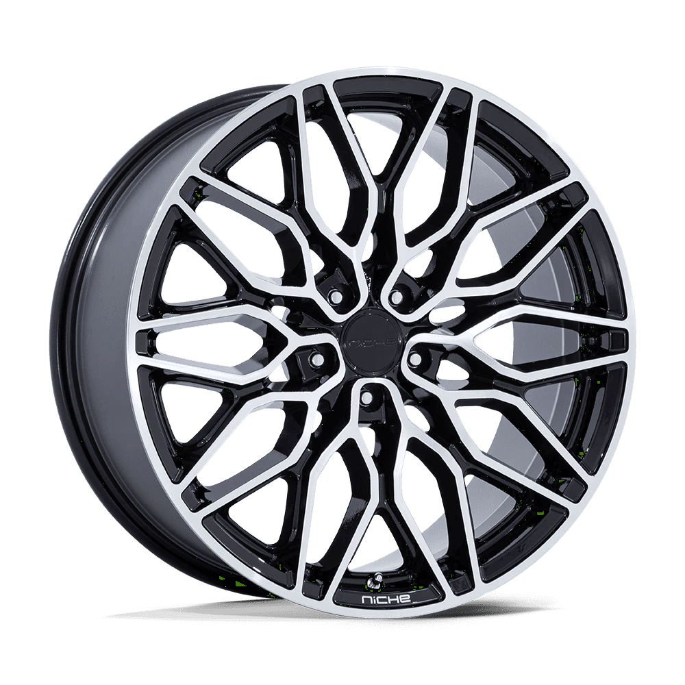 Niche 1PC Cast Aluminum Wheel M277 20x10.5 5x4.5 G-BLK-MCH 40mm, NC277BD20051240