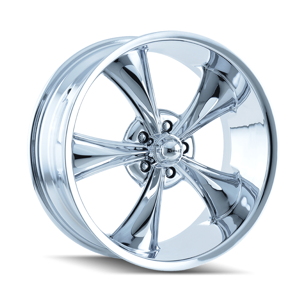 Ridler 695 18X9.5 5X114.3 6Et 83.82Cb Chrome