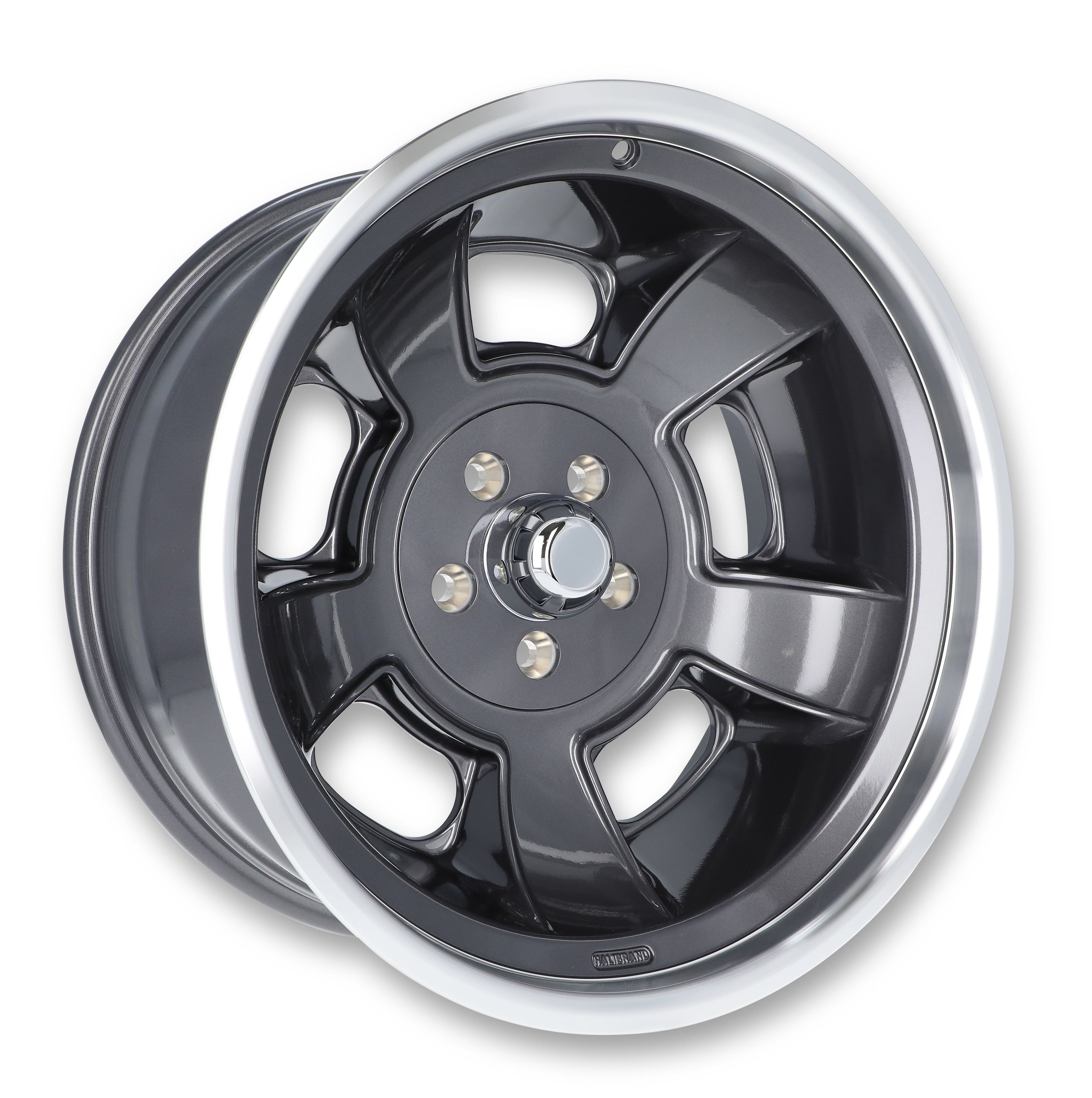 Halibrand Sprint Flow Formed Wheel 20x10 - 4.0 bs Anthracite Machined Lip Gloss