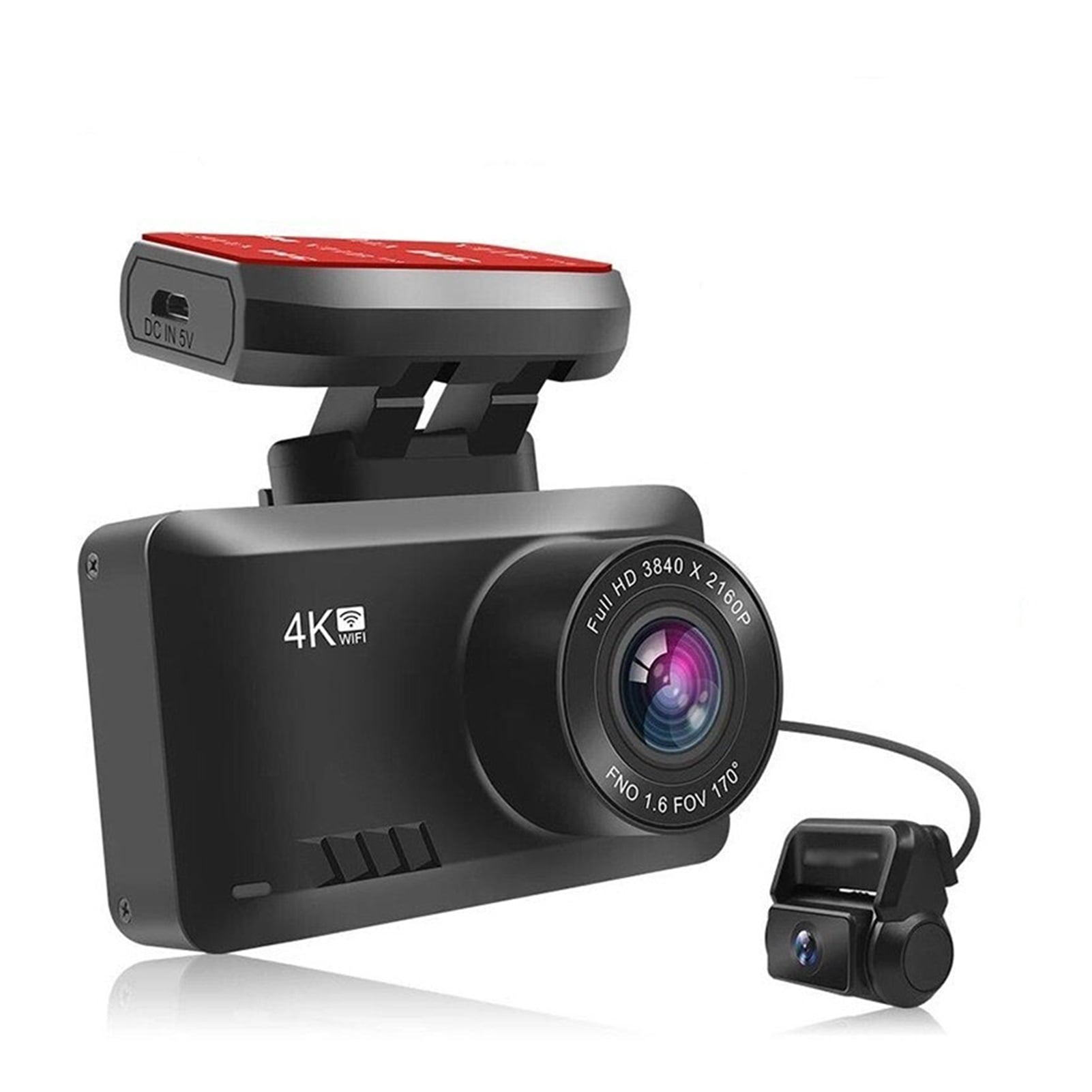 4K Gesture Photo WiFi 2.4 Vehicle Recorder Dashcam 3840*2160P 30FPS Ultra HD DVR Video Recorder GPS Tracker Dashcam for Automobile
