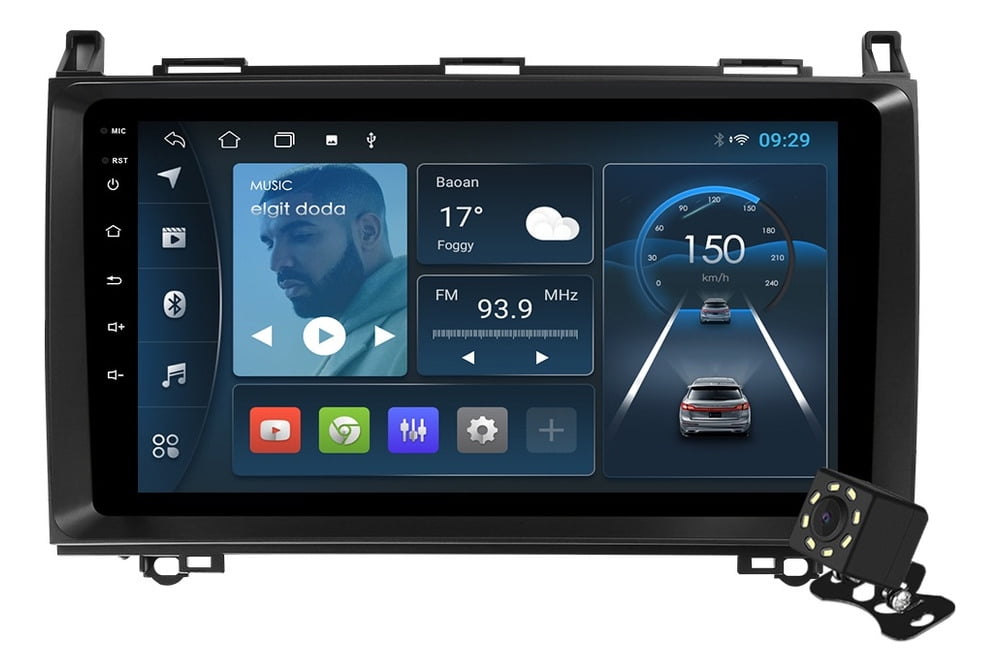 Stereo 1+32gb Camcorder for Benz Sprinter B200 2007-2018 Gps