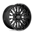 Moto Metal Mo802 20X10 6X139.7 -18Et 125.1Cb Gloss Black Milled Wheel