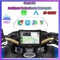 5 Inch Motorcycle Carplay DVR Wireless Carplay & Android Auto IP67 Waterproof GPS Navigation IPS Screen Display