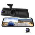 Auto-Vox Automobile Mirror Backup Recorder Front & Behind Dual DVR Recorder 9.35'' OEM Look Mirror Display With Dual 1080P Behind Sight Camera( V5 PRO)