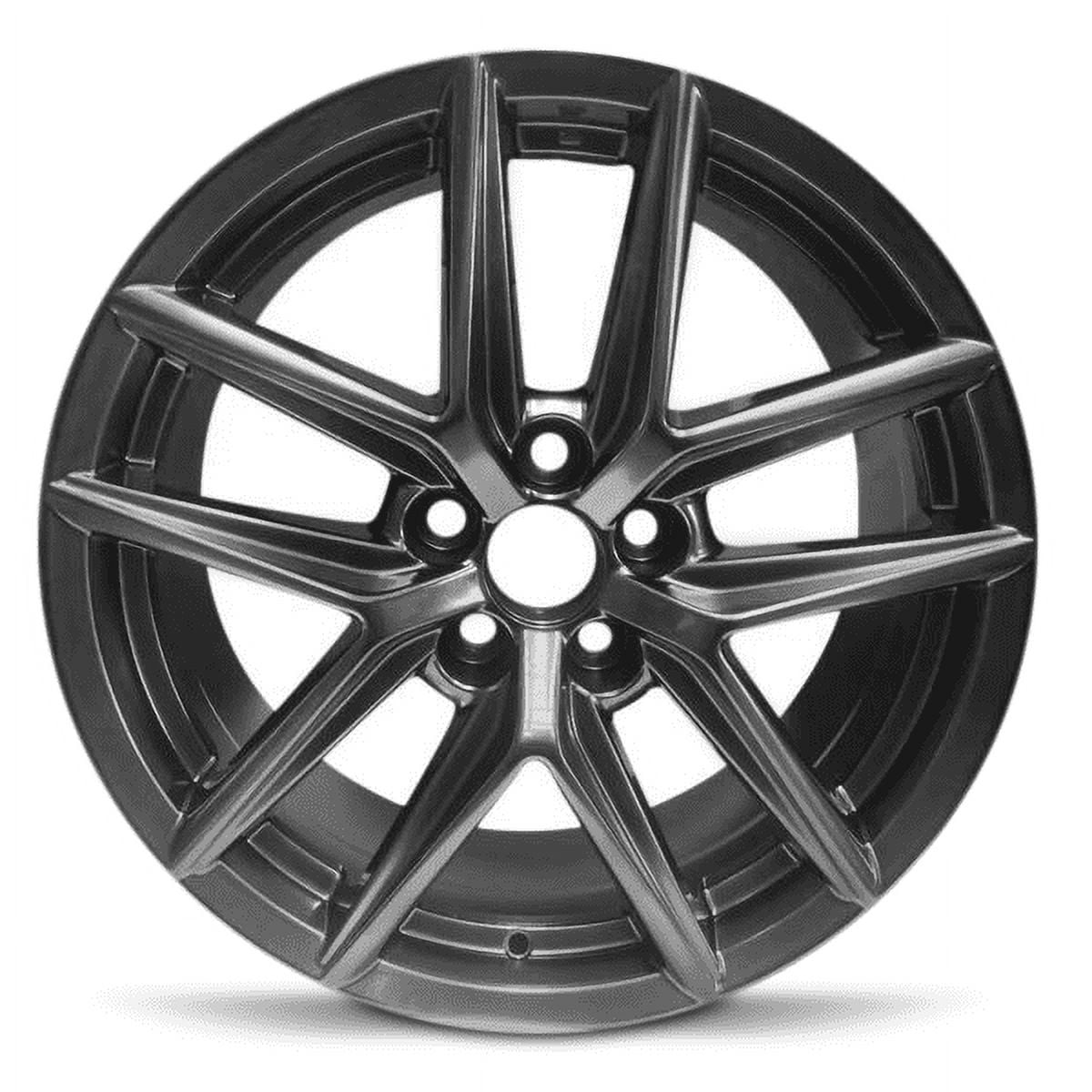 18 Inch Wheel for 2016-2017 Lexus IS200T 5 Lug Hyper Silver Aluminum Rim
