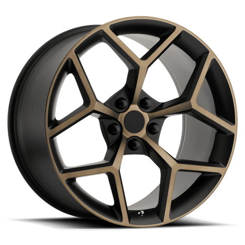 OE Creations Aluminum Rim PR126 20X9in Black/Bronze Finish, 126BB-291230