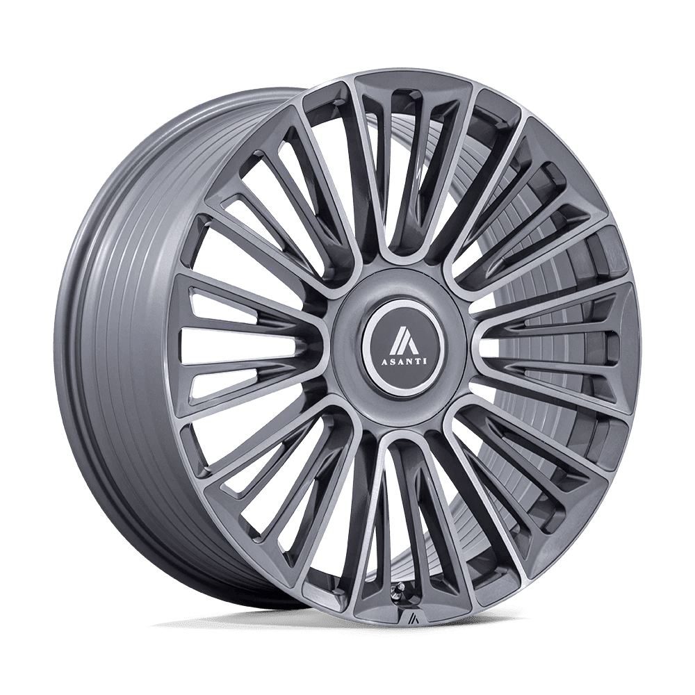 Asanti Black Flow Formed Aluminum Wheel AB049 22x9.5 6x135/5.5 ANTH-BRSH 25mm, AB049AR22956625