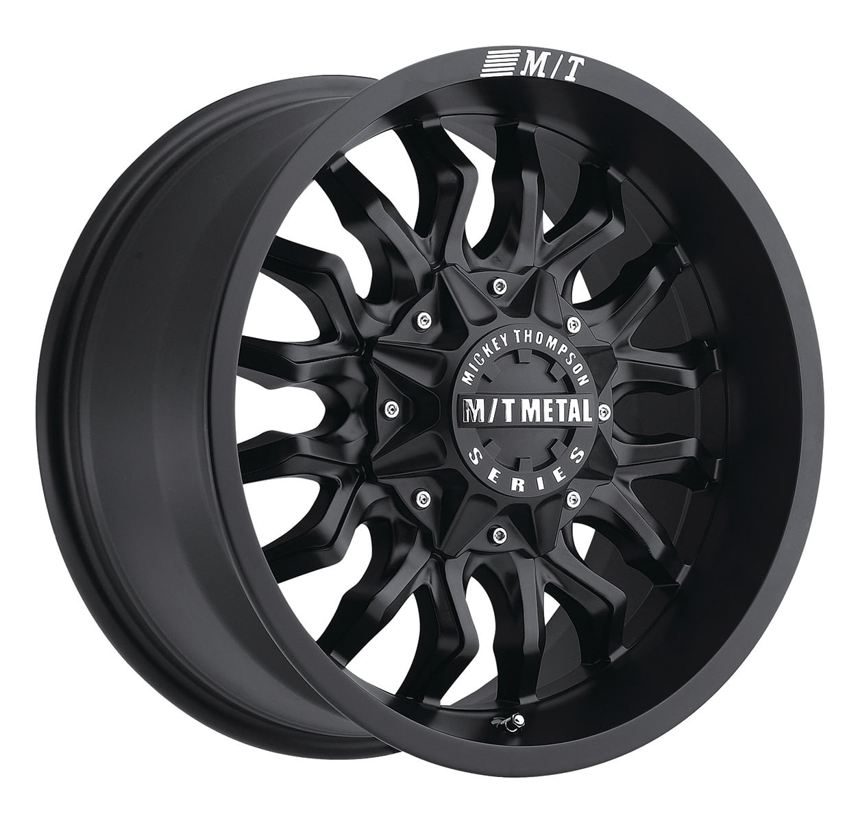 Mickey Thompson MM-489 Wheels with Flat Black Finish (20X9 / 5X150/5X5.50 / +18MM ) 90000022634