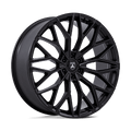 Asanti Black Cast Aluminum Wheel AB050 24x10 6x135 M-BLK 30mm, AB050MX24106330
